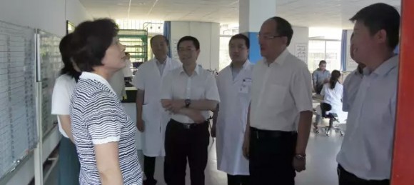 张建欣副省长莅临山西华晋骨科医院